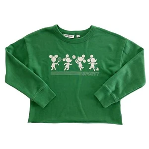 Gap + Disney Sporty Cropped Sweatshirt Size L(10) - Picture 1 of 4
