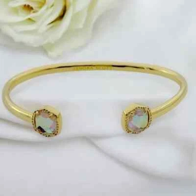 Brazalete Kendra Scott Davie cristal dicroico dorado. Venta al por menor $78 Foto 1 de 4