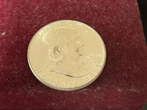 1960-P Franklin Half Dollar 90% Silver Higher Grade Inventory #250N Nice Luster - Picture 1 of 2