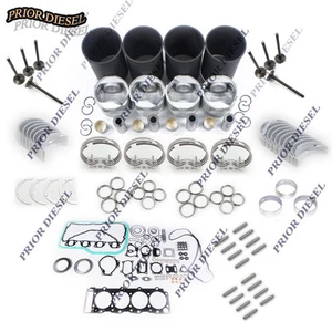 Kit de reconstrucción de motor Isuzu 4.8L diésel 4HE1 4HE1T para Isuzu NPR NQR GMC W3 W4 W5 - Imagen 1 de 1