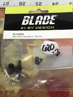 Blade BLH3404 Main Rotor Head Block 180 CFX NewInPack USA Shipped - Image 1 of 3