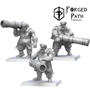 Arma pesada Ogre Cannoneers, Wargames D&D fantasía ogro conquistador miniatura - Imagen 1 de 4