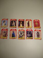 1980 Lot Of 10 Star Wars Empire Strikes Back Star File Cards Luke Han Darth Boba