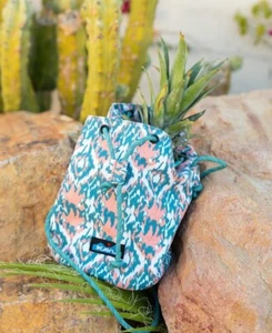 Kavu Bucket Bag “Beach Paint” Canvas Adjustable Backpack & Purse NWT - Picture 1 of 12
