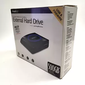 NEW SimpleTech SimpleDrive External Hard Drive 500GB USB 2.0 7200RPM HDD - Picture 1 of 11
