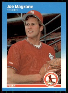 1987 Fleer Update Glossy Joe Magrane St. Louis Cardinals #U-71