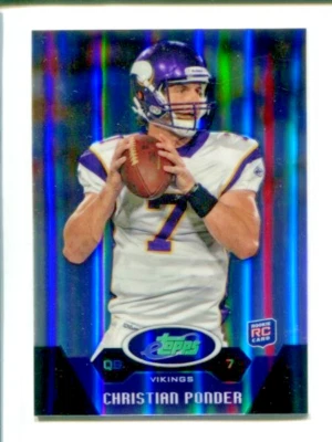 2011 eTopps Christian Ponder /999 🏈 RC - Image 1 of 3