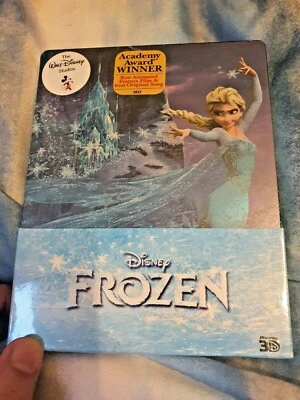 Frozen 3D+2D Blu-Ray Quarter-Slip Thailand Limited Edition Steelbook New &Sealed - Image 1 of 2