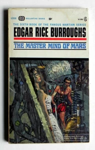 MASTER MIND OF MARS ER Burroughs Sci-Fi PBack Ballantine 1stP 1963 Martian 6 NOS - Picture 1 of 3