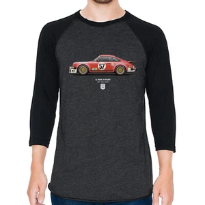 Camisa de béisbol 934 turbo rsr 1977 Le Mans manga 3/4 - Imagen 1 de 2