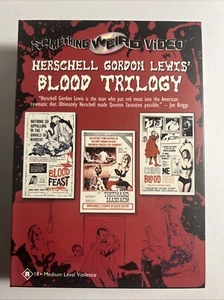 H. G. Lewis' Blood Trilogy (DVD, 1965) - Picture 1 of 4