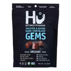Gemas Hu Kitchen Orgánicas de Chocolate Oscuro Serpiente y Horneado 9 OZ - Imagen 1 de 2