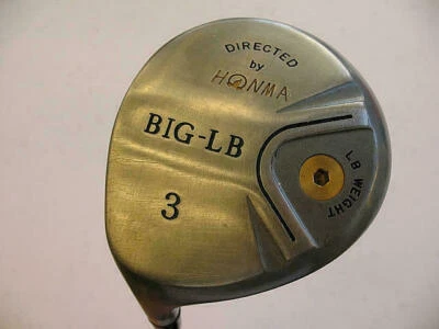 GOLF CLUBS FAIRWAY WOOD HONMA BIG-LB METAL LEFT-HANDED #3 3W LOFT-20 S-FLEX - Image 1 of 4