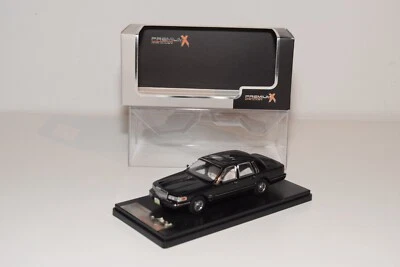 A67 1:43 PREMIUM X PRD101 LINCOLN TOWN CAR 1996 NERO COME NUOVO RARO! - Immagine 1 di 4