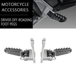 Motorrad Alu Fahrer Offroad Fußrasten für Honda X-Adv 750 2021-2025 X-Adv750 New - Bild 1 von 9