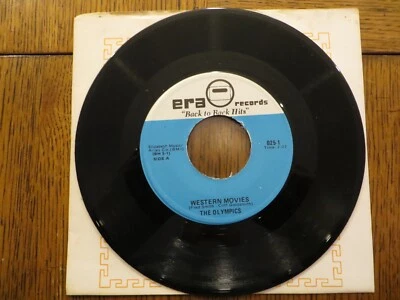 Olympics – Western Movies / Dancing Holidays - ERA Records 025 7" Single VG+ Foto 1 de 2