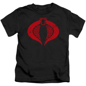G.I. JOE COBRA LOGO Licensed Toddler Kids Graphic Tee Shirt 2T 3T 4T 4 5-6 7 - Picture 1 of 3