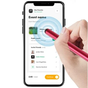 3 pezzi penna stilo touch screen universale per telefono Android tablet iPad - Foto 1 di 13