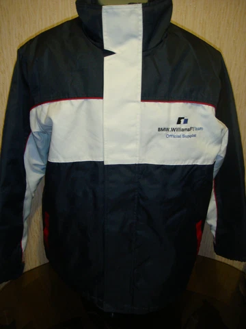 Vintage BMW Williams F1 Team Official Supplier Wurth Jacket (SIze M) Cover