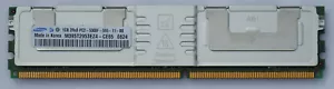 1GB DDR2 Fully Buffered ECC RAM - PC2-5300F CL5 - Samsung M395T2953EZ4-CE65 - Picture 1 of 2