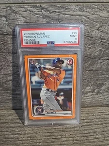 2020 Bowman Jordan Alvarez Rookie Orange #9/25 Astros RC PSA 9 - Bild 1 von 6