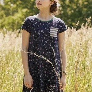 Matilda Jane Choose Your Own Path Two Viewpoints Reversible 100% Cotton Dress 8 - Picture 1 of 8