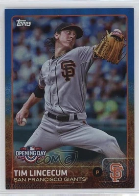 2015 Topps Opening Day Opening Day Edition Blue Tim Lincecum #24 - Image 1 of 2