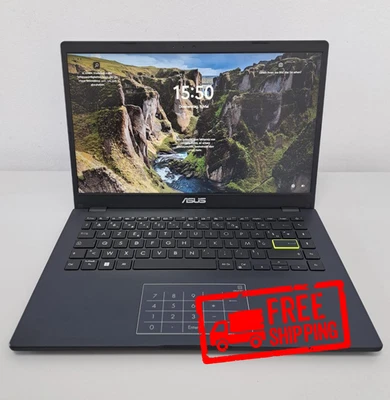 Laptop ASUS Vivobook E410MA 14" 128+256GB SSD Intel N4020 4GB RAM Win11 - Bild 1 von 4
