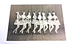 1950's original Young Girls Tap Dancer's Troupe Costume 5"x7" B&W Photo - Picture 1 of 5