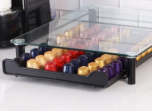 Kaffeekapsel Ständer Kapselspender Schublade 60 Kapseln Nespresso N02 - Bild 1 von 5
