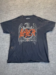 Slayer Eagle Logo T-Shirt Herren XL Schwarz 2021 Global Merch Vintage Distressed - Bild 1 von 7