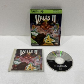 Valis II TurboGrafx-16 CD Complete CIB (Ships from USA)