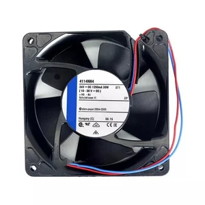 4114NH4 Axial Fan 24V 1.25A 30W 120*120*38MM 2-wire Cabinet Cooling Fan - Afbeelding 1 van 2