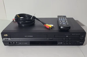 JVC DVD VCR Combo Player HR-XVC26U w/ AV Cables and Remote Tested/Works - Picture 1 of 9
