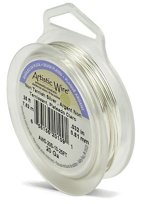 Beadalon Artistic Wire - 20 gauge (0.8mm) (Various Colours Available)