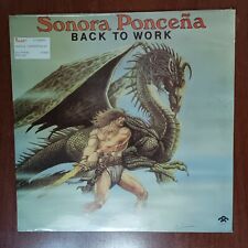 Sonora Ponceña – Back To Work [1987] Vinyl LP Electronic Latin Salsa Afro Cuban