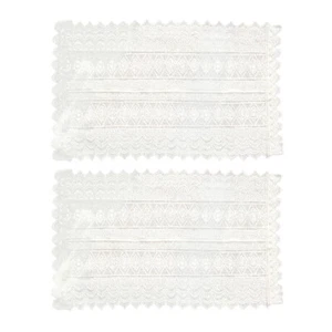 2 Piezas Mantel Decorativo Holiday Lace Mantel Countryside Wedding - Imagen 1 de 12