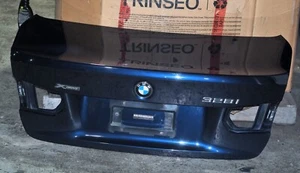 2012-2017 BMW F30 3 Series Rear Trunk Imperial Blue Metallic OEM Nice Shape - Picture 1 of 11