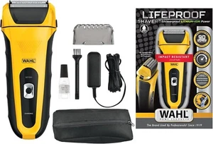 Wahl Lifeproof Shaver Cordless Waterproof Wet Dry Trimmer Grooming Set For Men - Picture 1 of 6