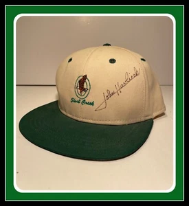 John Havlicek Boston Celtics signierte Entenmütze Shoal Creek Golfclub NBA Vintage - Bild 1 von 24