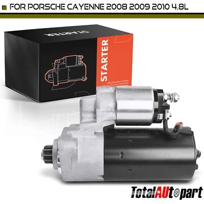 Starter Motor for Porsche Cayenne 2008-2010 V8 4.8L 2.0KW CW 12V 10T 0001125057 - Image 1 of 4