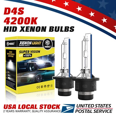 OEM Replace For Subaru BRZ& Legacy& Outback, 2 X 4200K HID Xenon Headlight Bulbs - Image 1 of 4