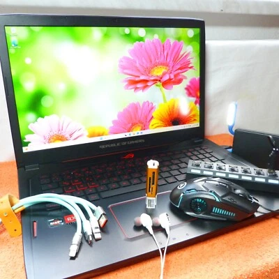 Asus GL702 17 Zoll 8TB SSD Samsung HIGH END GAMING I AMD RYZEN 7 OCTA Windows 11 - Bild 1 von 4