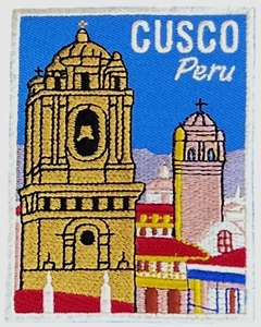 Cusco Peru Aufnäher (3,5") Bügelbild Abzeichen Machu Picchu Souvenir Inka Tra... - Bild 1 von 3