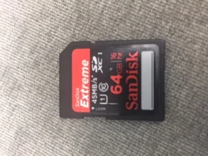 SanDisk Extreme 45MB/s 64GB SD Card - Picture 1 of 1