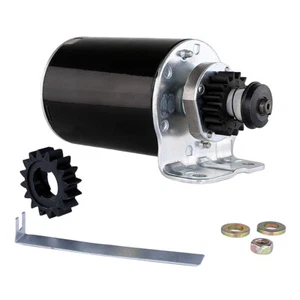 NEW STARTER FITS WITH FREE GEAR REPLACES 97 SABO TRACTOR LAWN 14HS 14HP 390838 - Picture 1 of 4