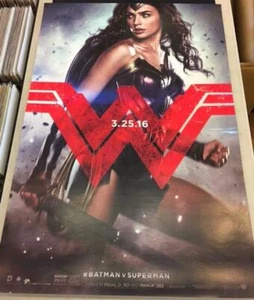 Póster de película de Batman vs Superman Wonder Woman 2016 27x40 - Imagen 1 de 1