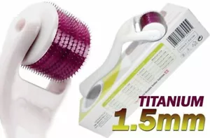 TMT Derma Roller White 1.5mm Anti-aging, Wrinkles, Acne, Beard, Hair (540 Pins) - Picture 1 of 6