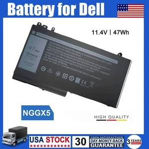 NGGX5 Battery 47Wh For Dell Latitude E5270 E5470 E5570 Precision 15-3510 P48F001 - Picture 1 of 16