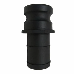 1-1/2 Inch Polypropylene Fitting E150 Male Camlock Adapter X Hose Shank - Picture 1 of 6